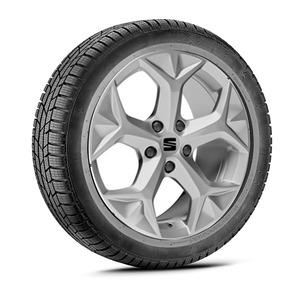 Roue d’hiver complète 17 pouces W439 SEAT Ateca